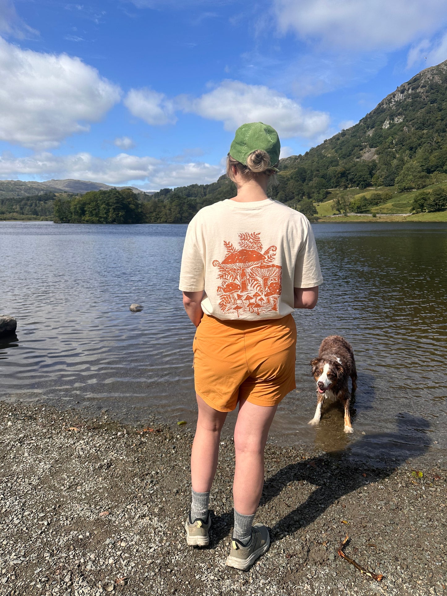 Unisex Eco friendly Fairtrade & Organic Mushroom T-shirt