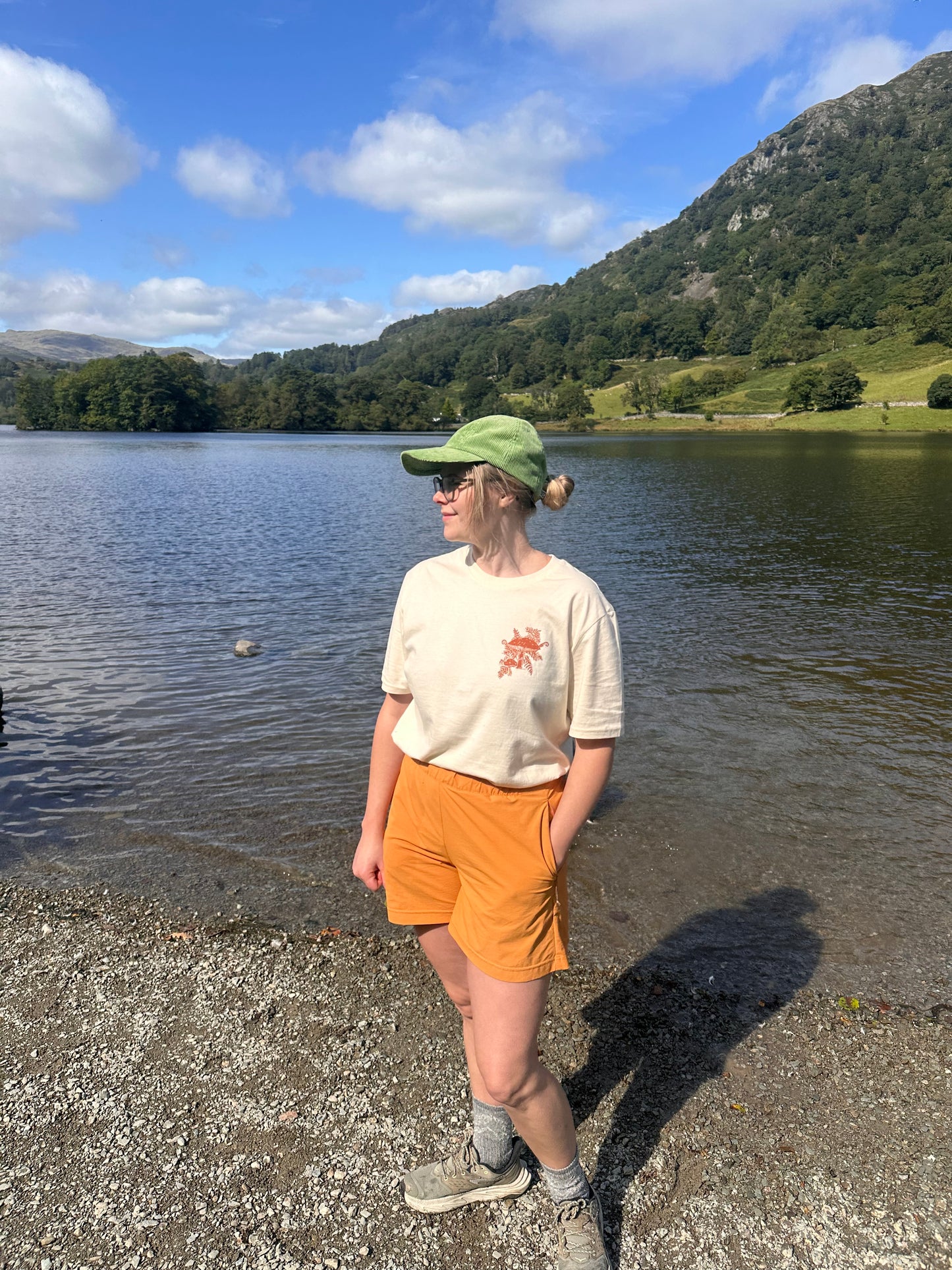 Unisex Eco friendly Fairtrade & Organic Mushroom T-shirt