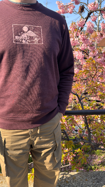 Haru Spring in Japan 春 Organic Cotton Sweater