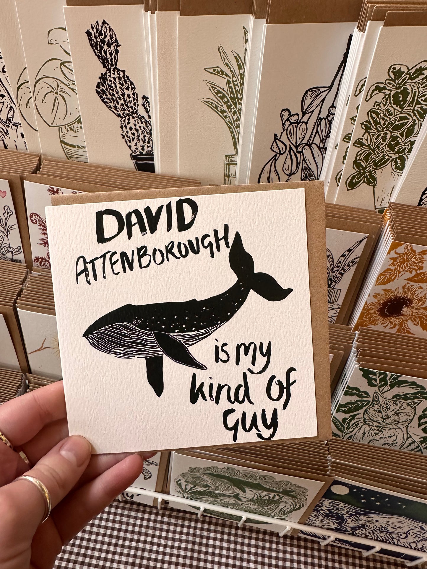 David Attenborough, Blue Whale Card