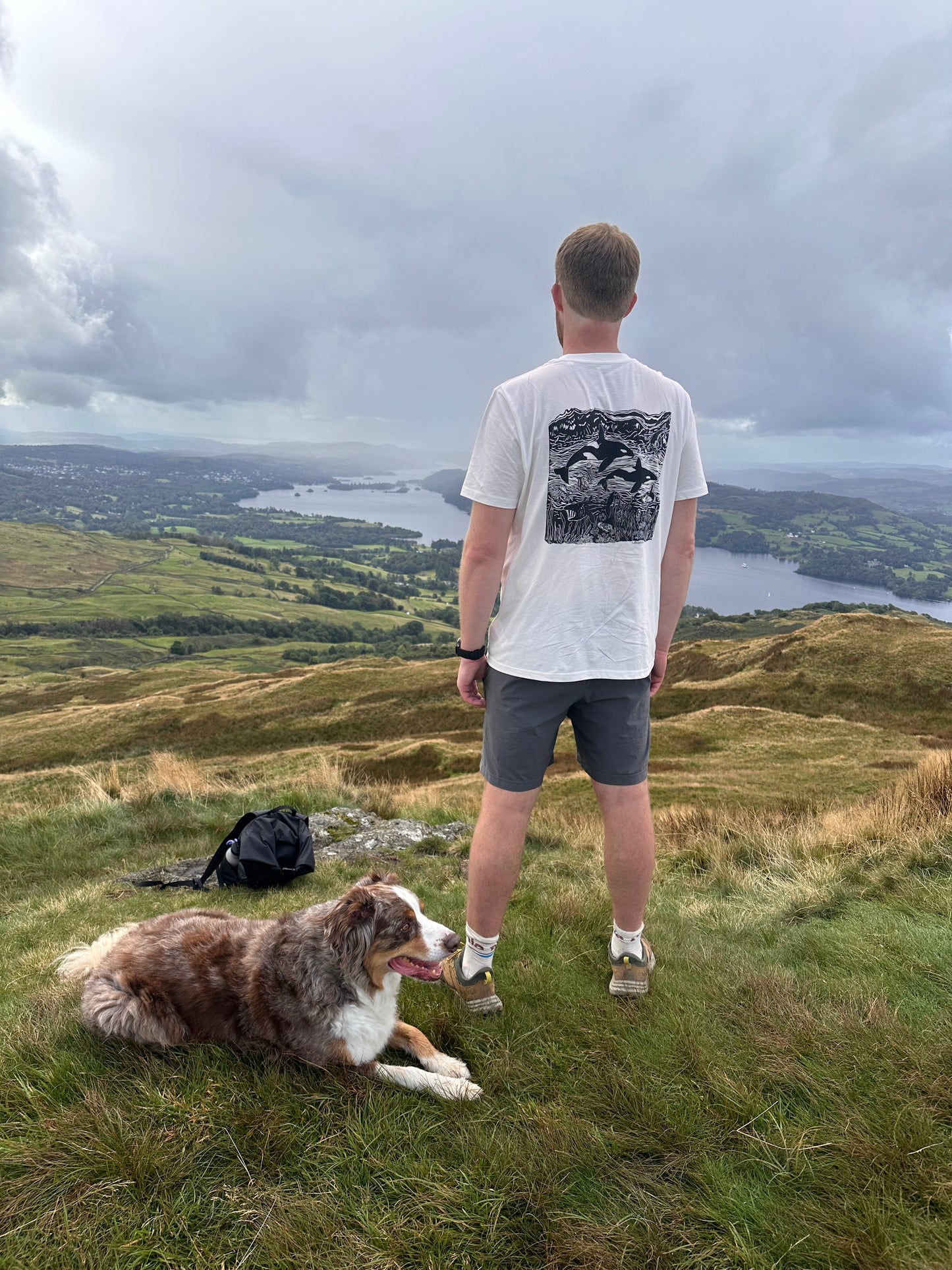 Unisex Eco friendly Fairtrade & Organic British Sea life T-shirt