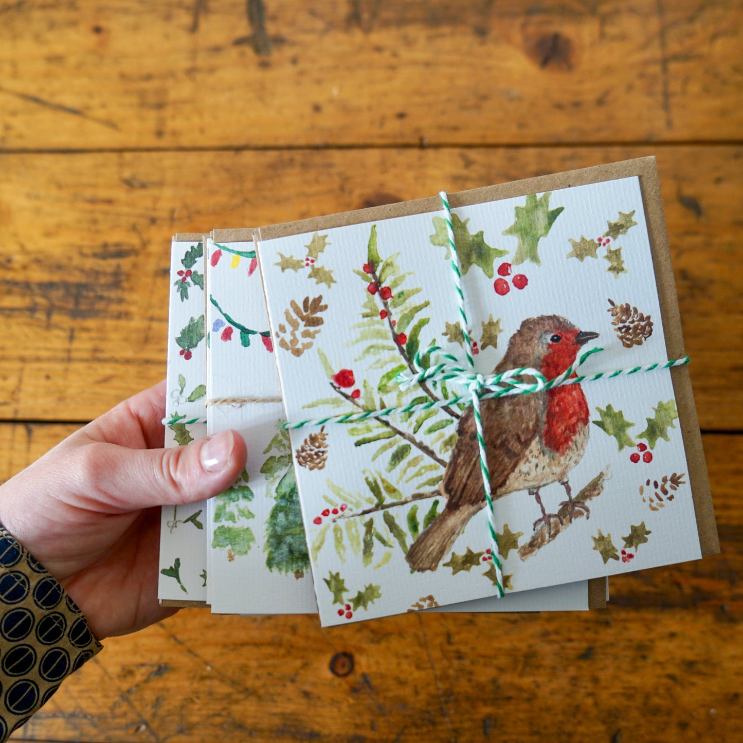 Seasonal Birds Christmas Card Pack