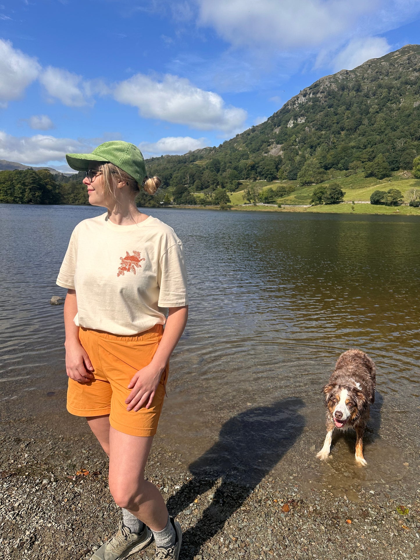 Unisex Eco friendly Fairtrade & Organic Mushroom T-shirt