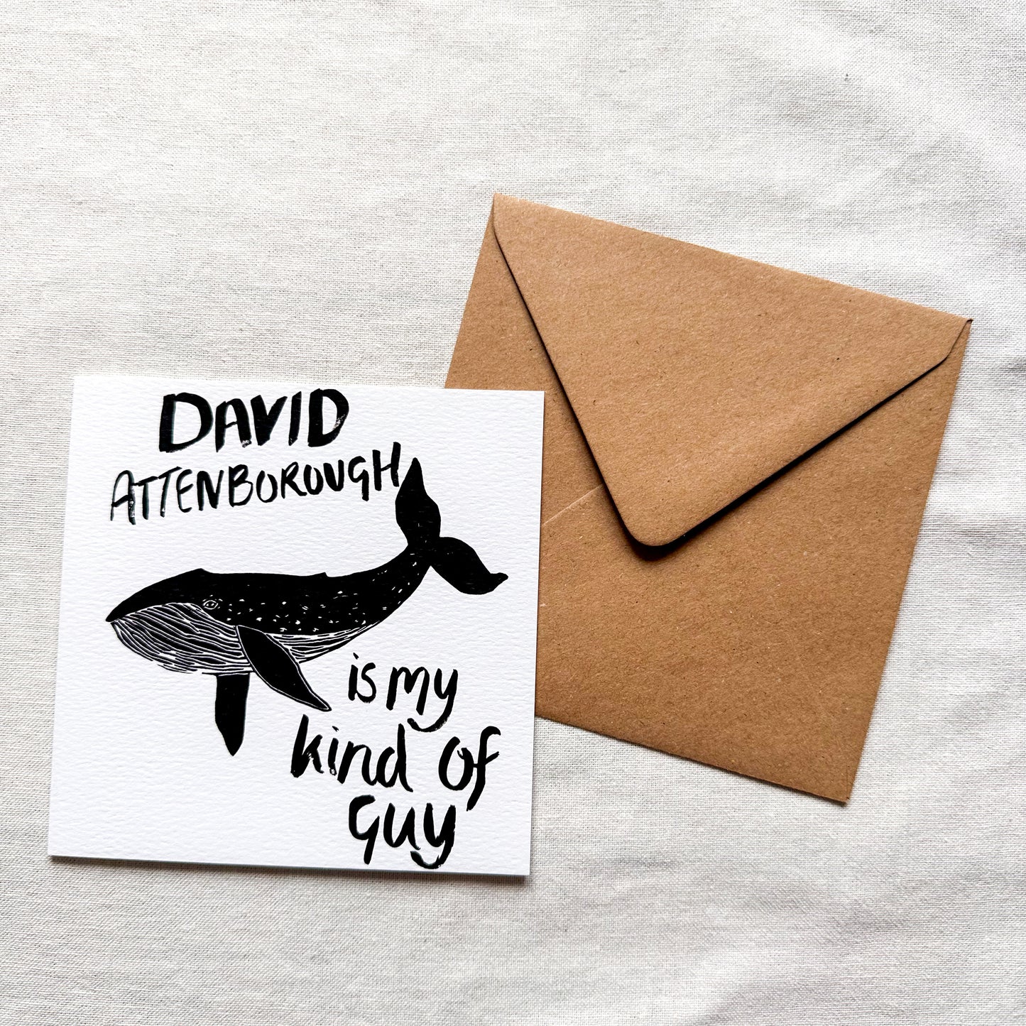 David Attenborough, Blue Whale Card