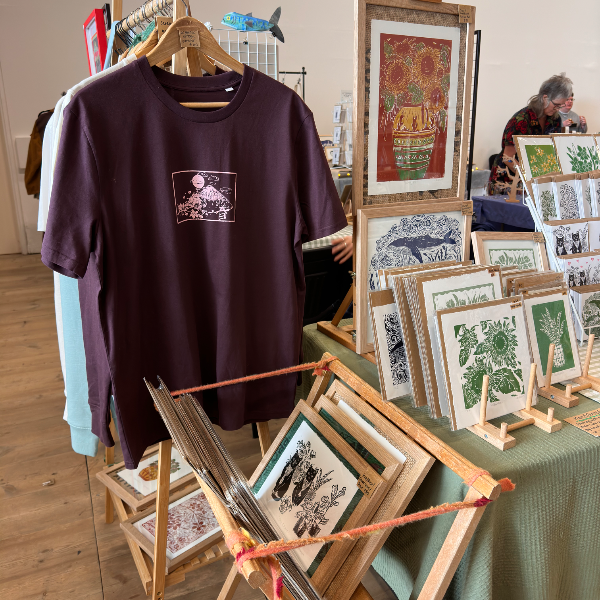 Unisex Eco friendly Organic Haru 春 Japanese Spring T-shirt.
