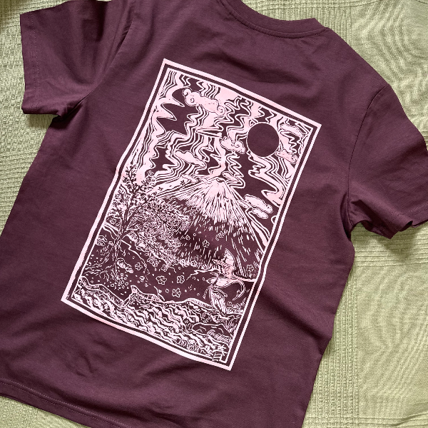 Unisex Eco friendly Organic Haru 春 Japanese Spring T-shirt.