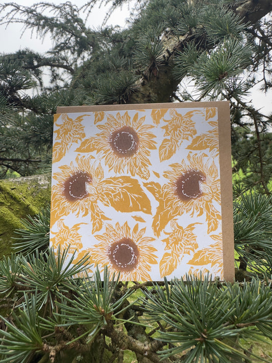 Sunflower Card