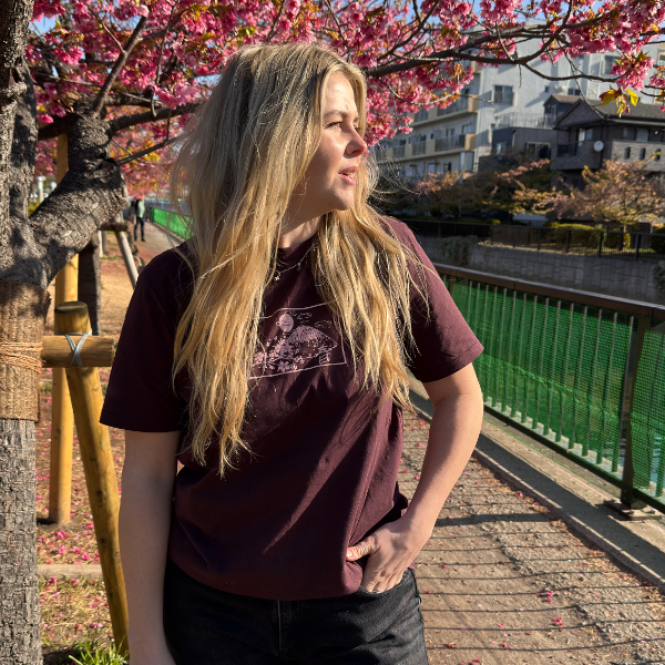 Unisex Eco friendly Organic Haru 春 Japanese Spring T-shirt.