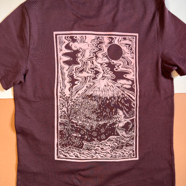 Unisex Eco friendly Organic Haru 春 Japanese Spring T-shirt.
