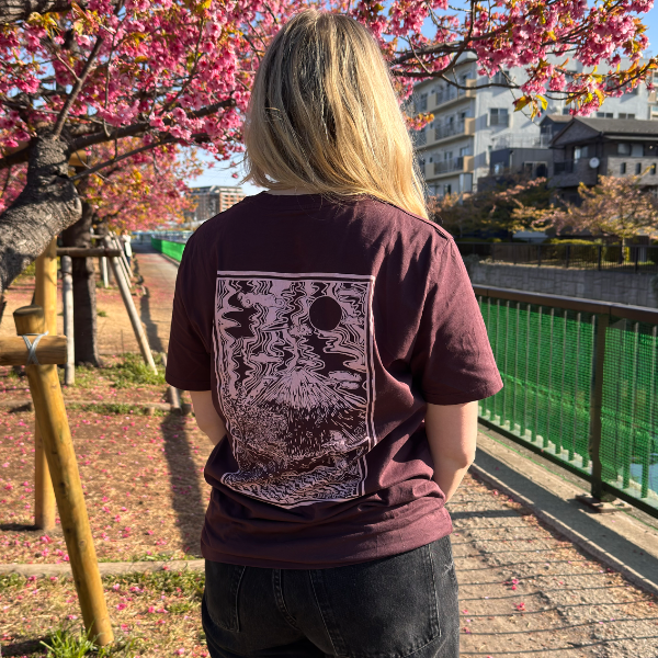 Unisex Eco friendly Organic Haru 春 Japanese Spring T-shirt.
