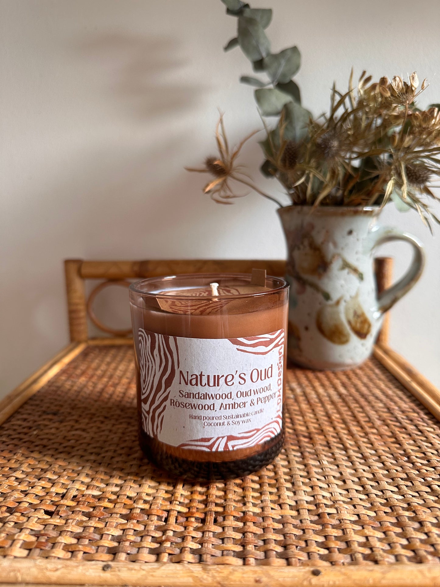 Nature's Oud Sustainable Candle