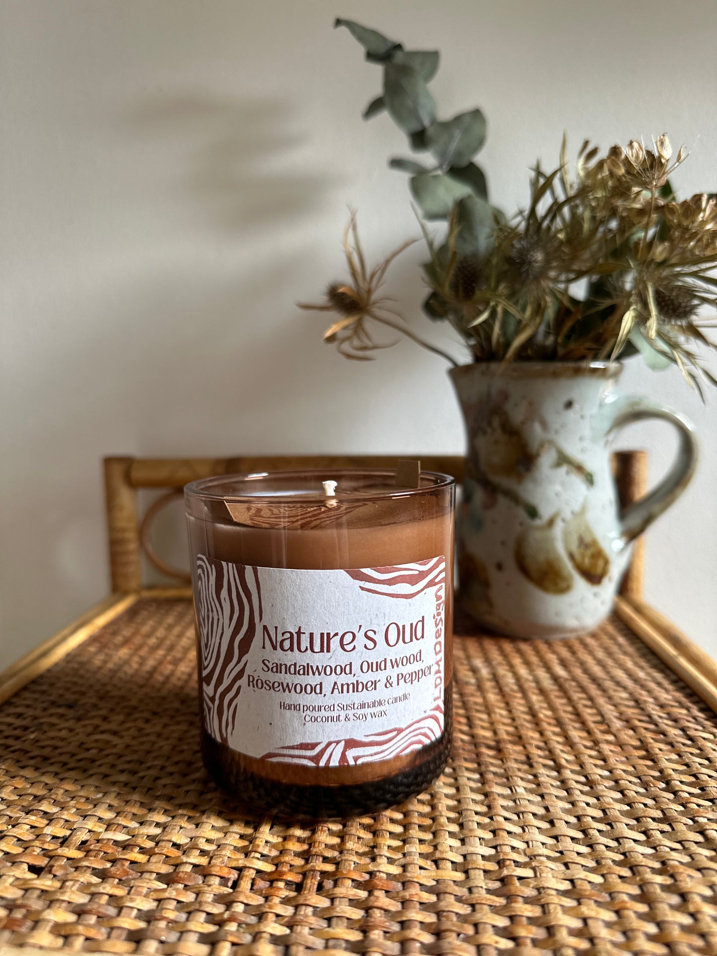 Nature's Oud Sustainable Candle