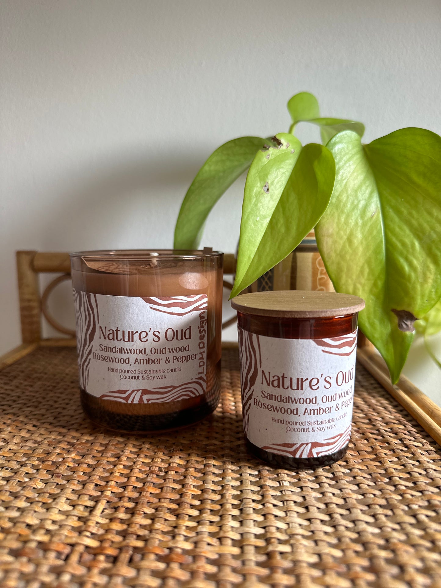 Nature's Oud Sustainable Candle