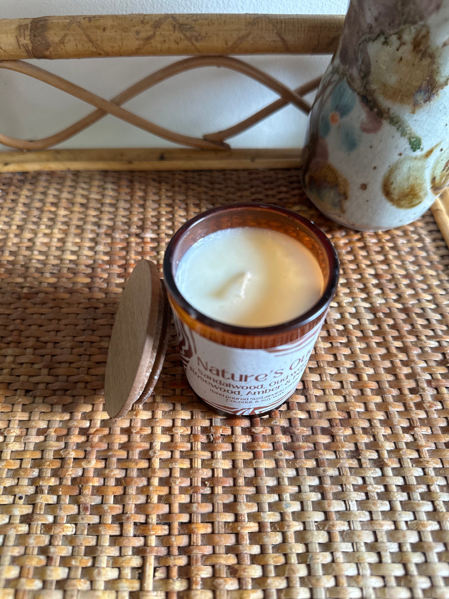 Nature's Oud Sustainable Candle