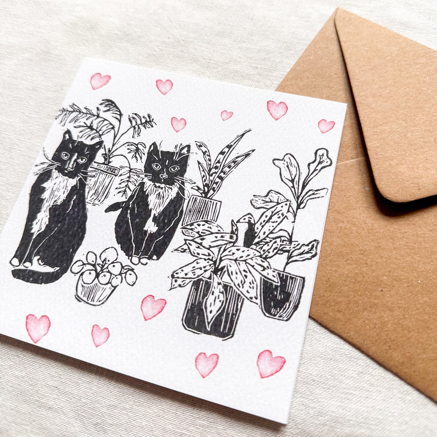 Love Cats Card