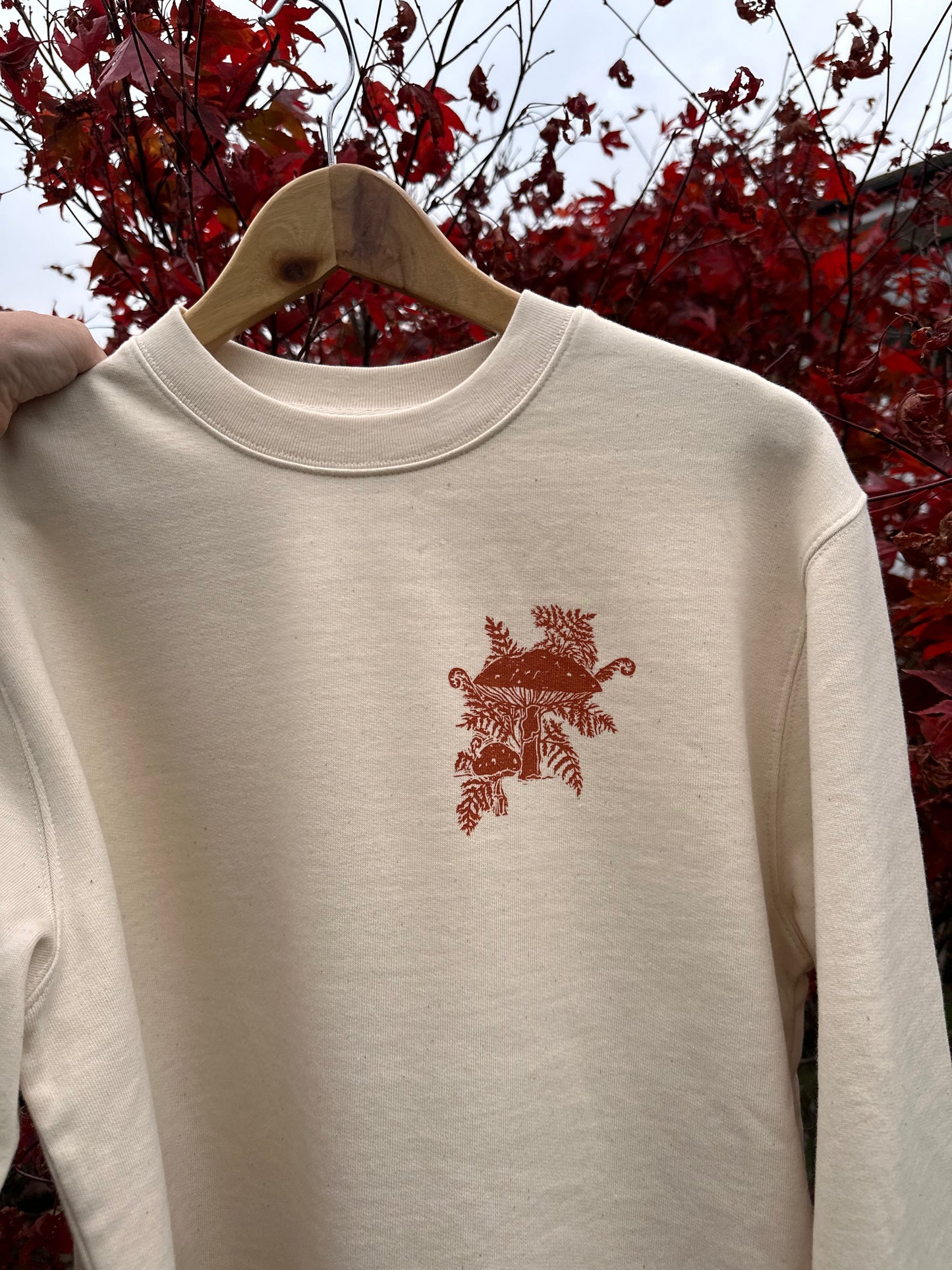 Mushroom Organic Cotton Sweater