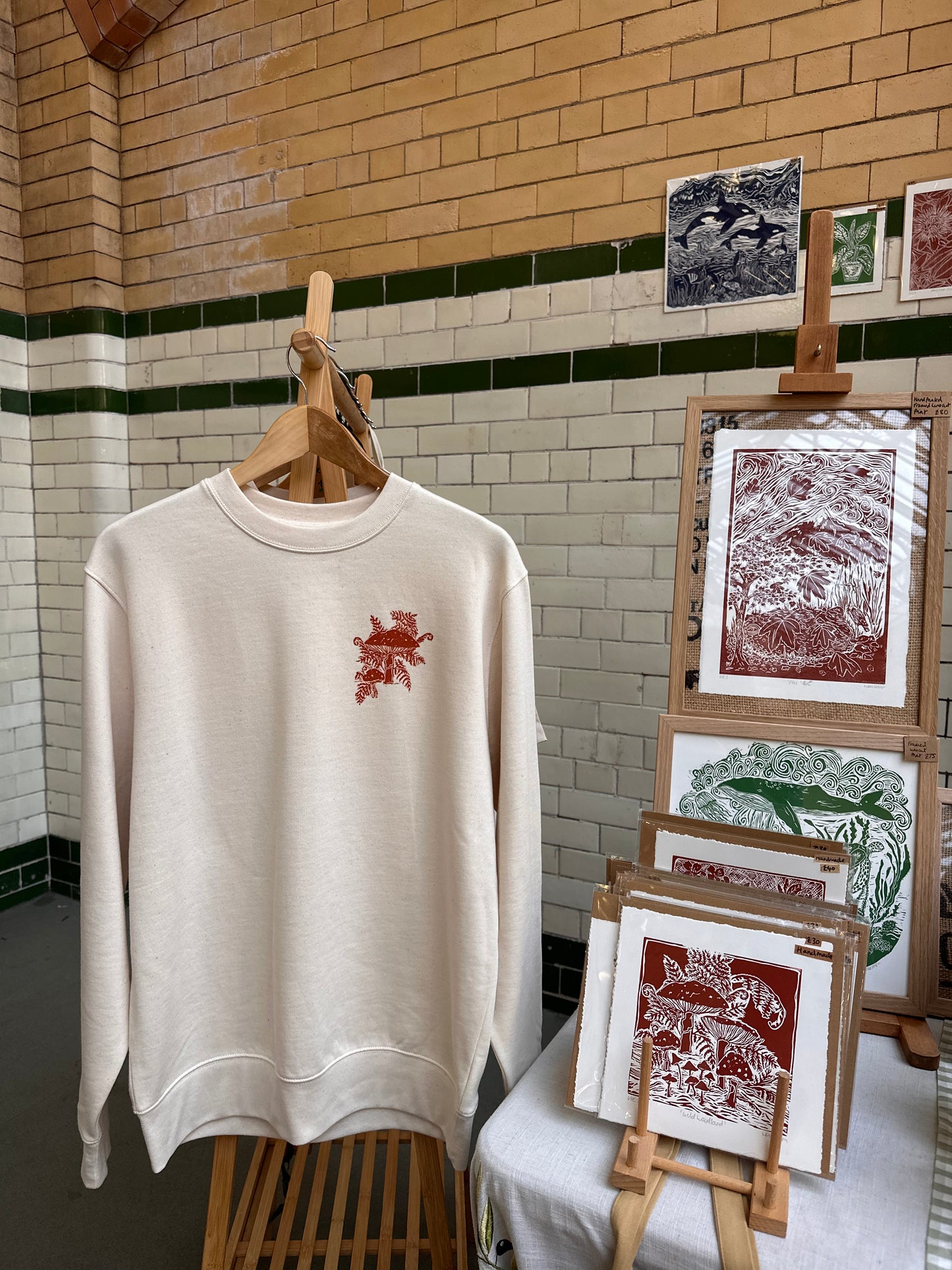 Mushroom Organic Cotton Sweater